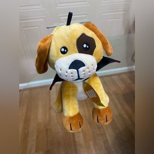- - Brand New Billy The Bloodhound Poppy Dog Clinkers and With Squeaker 8”